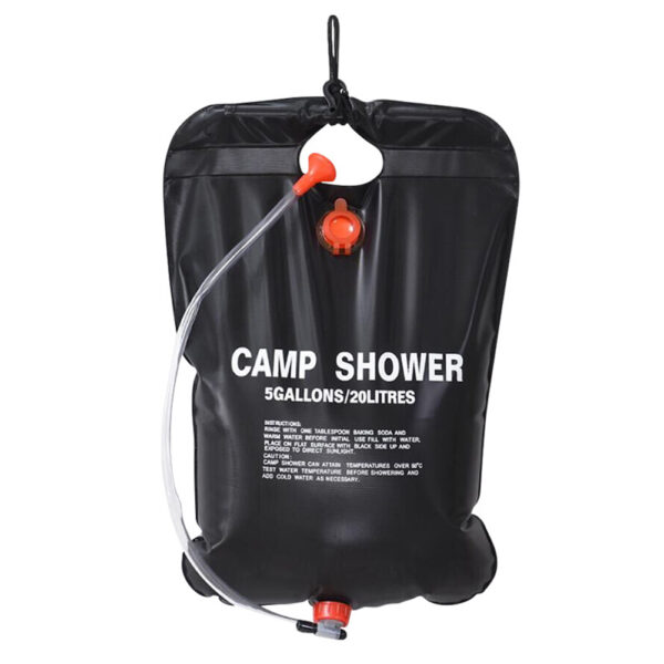 ⁠Solar shower bags